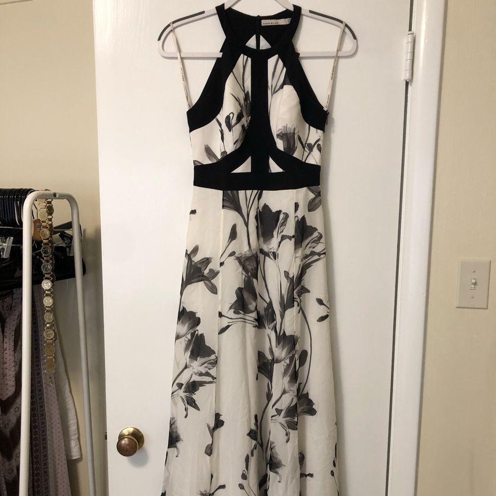 $595 BNWT Karen Millen maxi dress - Picture 1 of 4